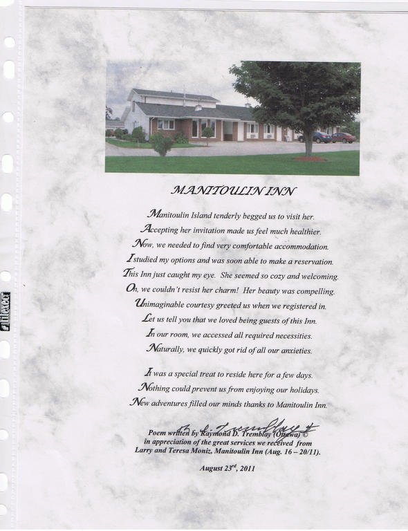 Manitoulin Inn Mindemoya Екстер'єр фото